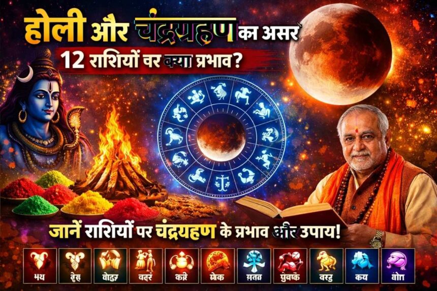 होली और चंद्रग्रहण Chandra Grahan 2026