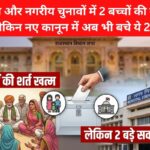 Rajasthan Panchayat Election Amendment 2026